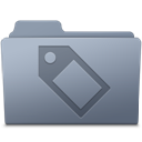 Tag Folder Graphite icon
